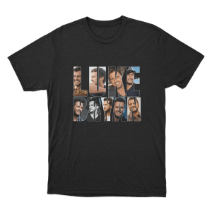Album Cover Unisex T Shirt Black