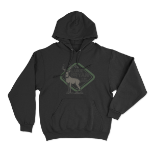 Buck Unisex Hoodie Black