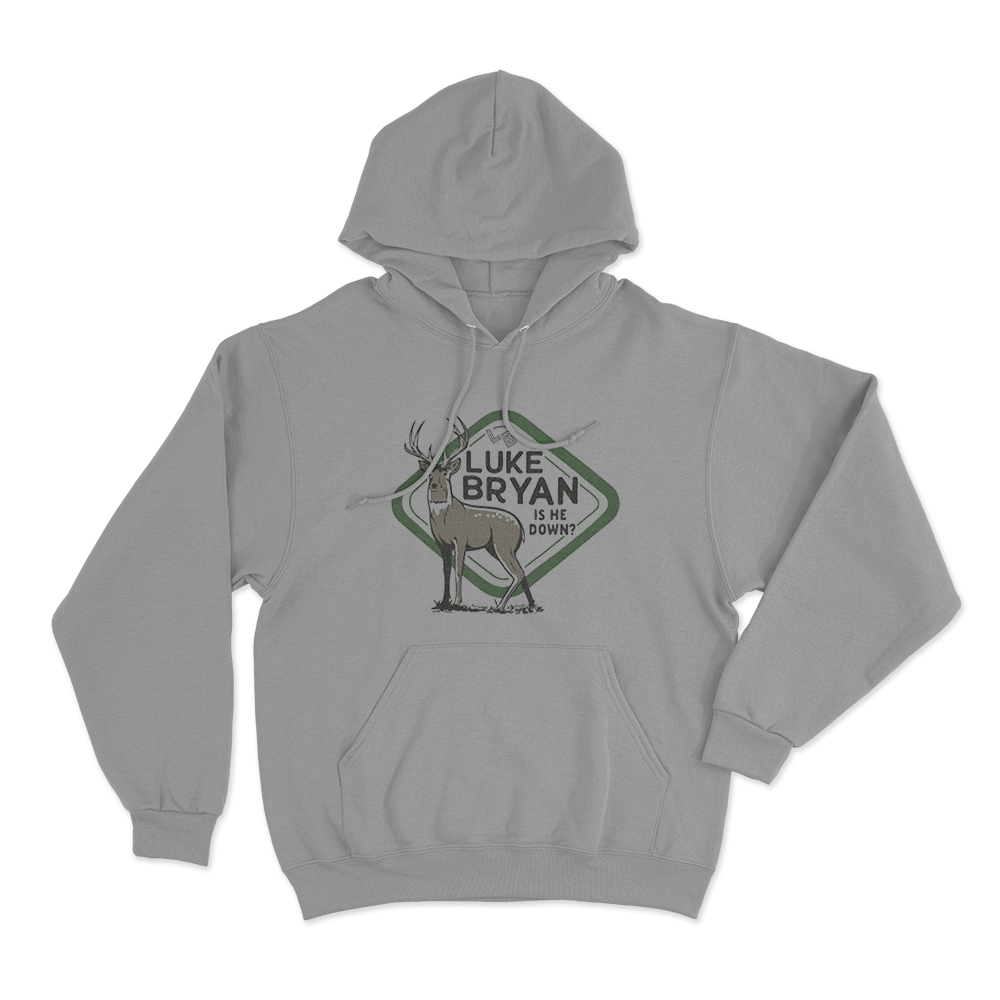 Buck Unisex Hoodie Grey Buck Unisex Hoodie Grey