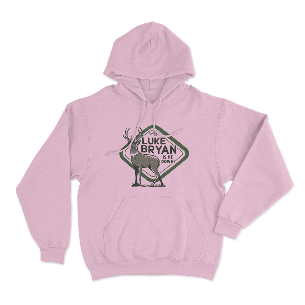 Buck Unisex Hoodie Pink Buck Unisex Hoodie Pink