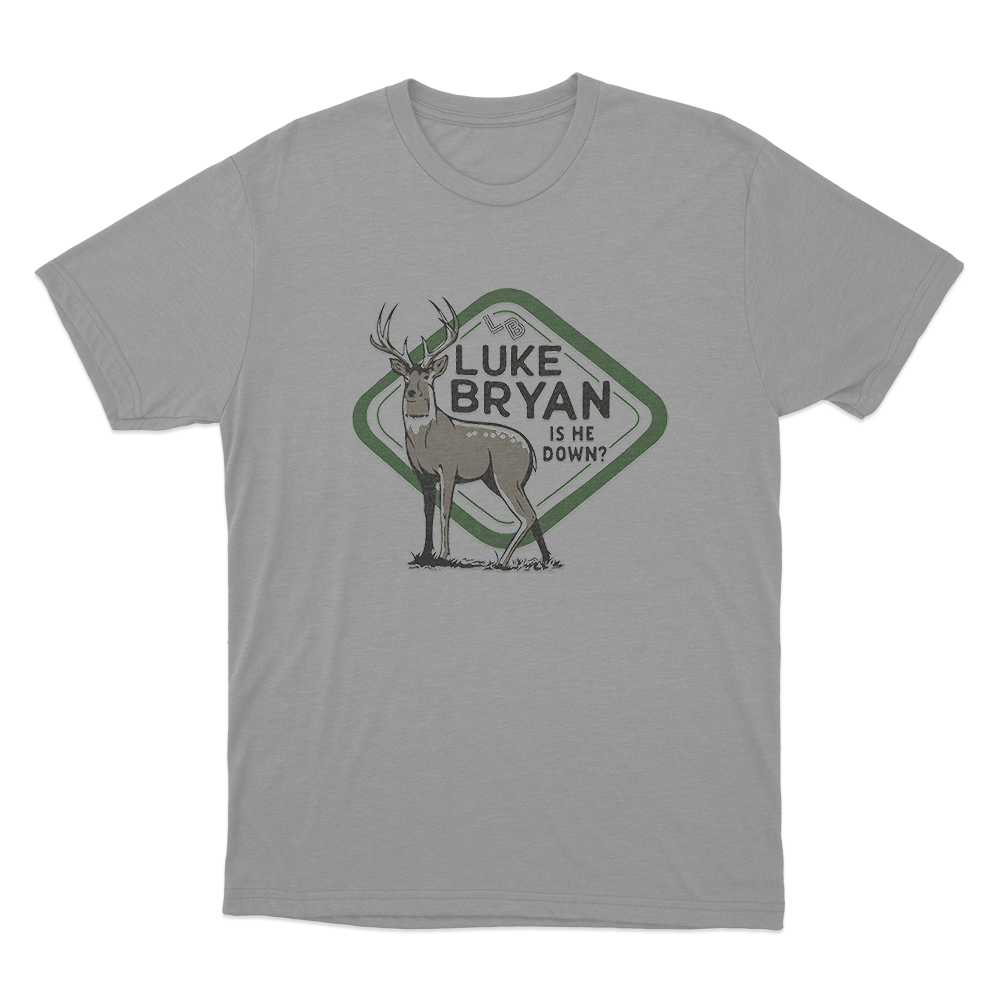 Buck Unisex T Shirt Grey Buck Unisex T Shirt Grey