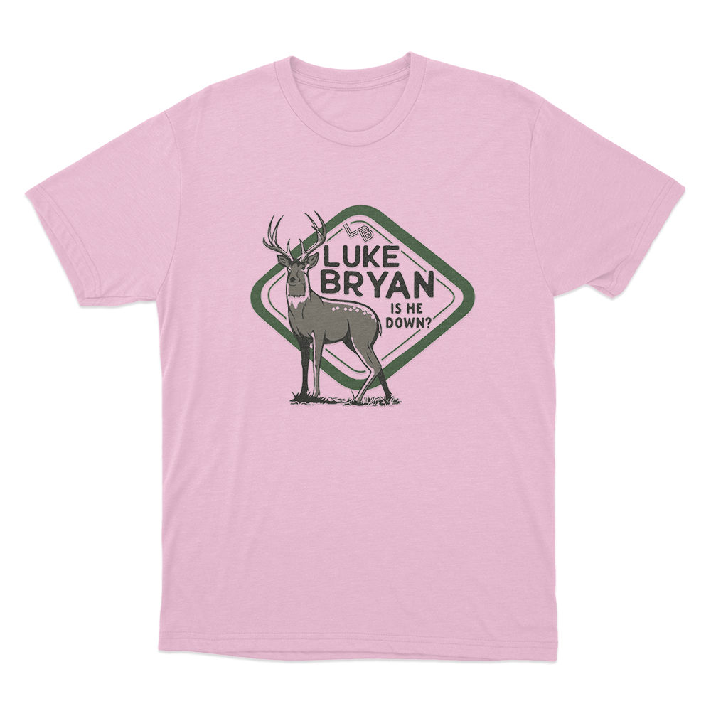 Buck Unisex T Shirt Pink Buck Unisex T Shirt Pink