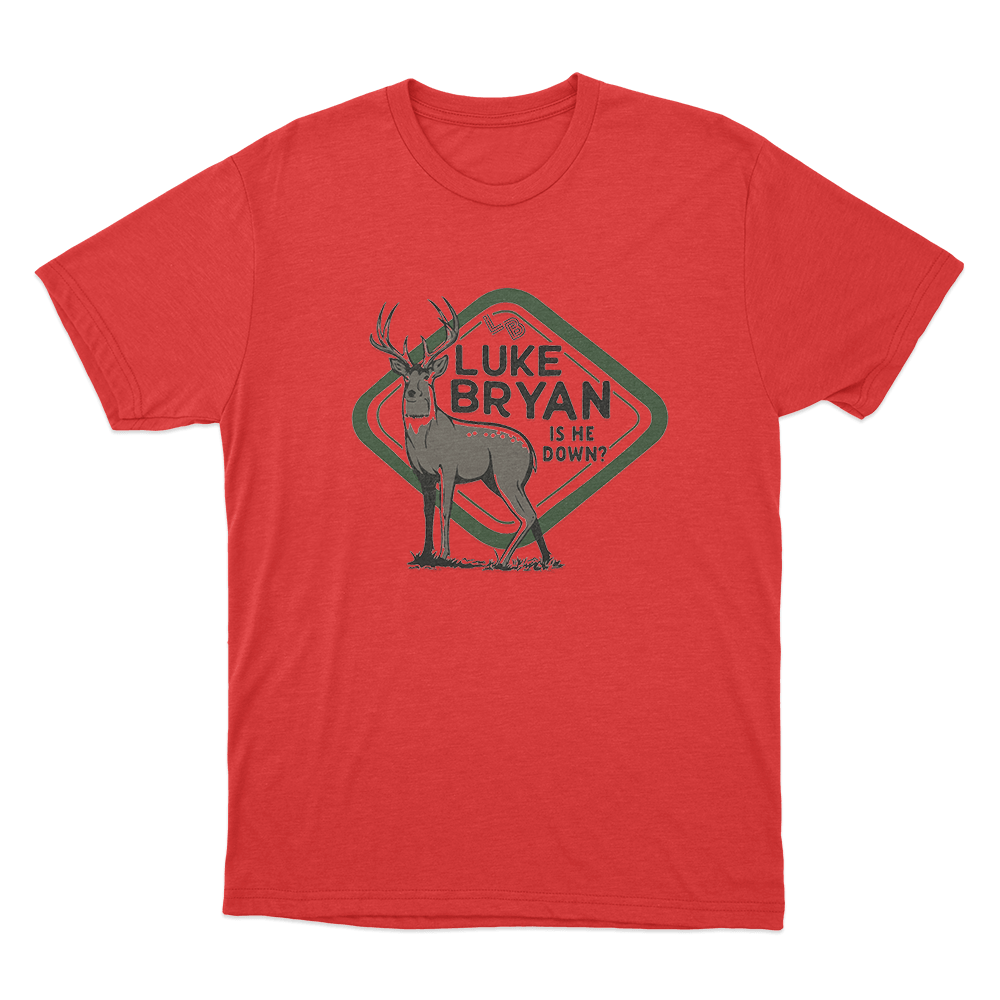 Buck Unisex T Shirt Red Buck Unisex T Shirt Red