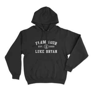 Farm Tour Unisex Hoodie Black