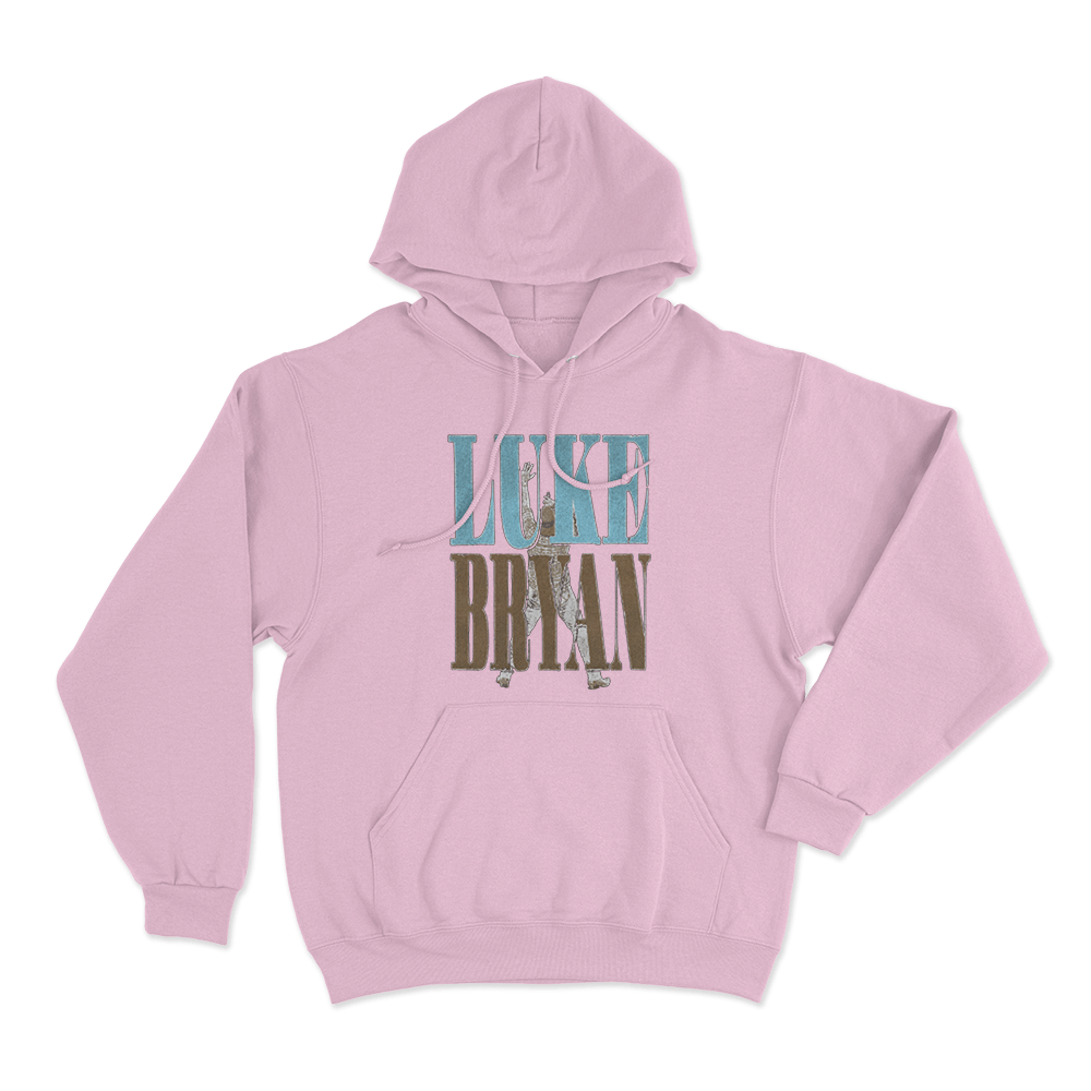 Luke Bryan Live Unisex Hoodie Pink Luke Bryan Live Unisex Hoodie Pink