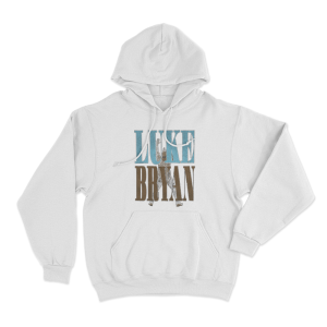 Luke Bryan Live Unisex Hoodie White