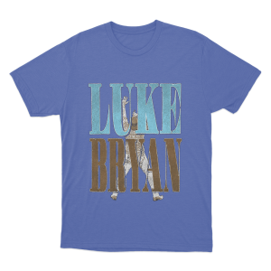Luke Bryan Live Unisex T Shirt Blue