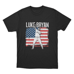 Word OnThe Street Flag Unisex T Shirt Black