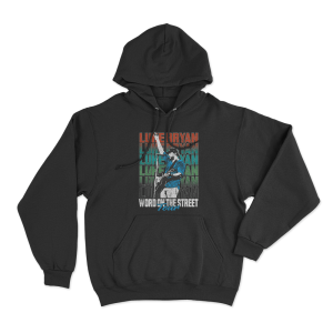 Word OnThe Street Tour Unisex Hoodie Black